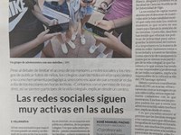 Las redes sociales siguen muy activas en las aulas
